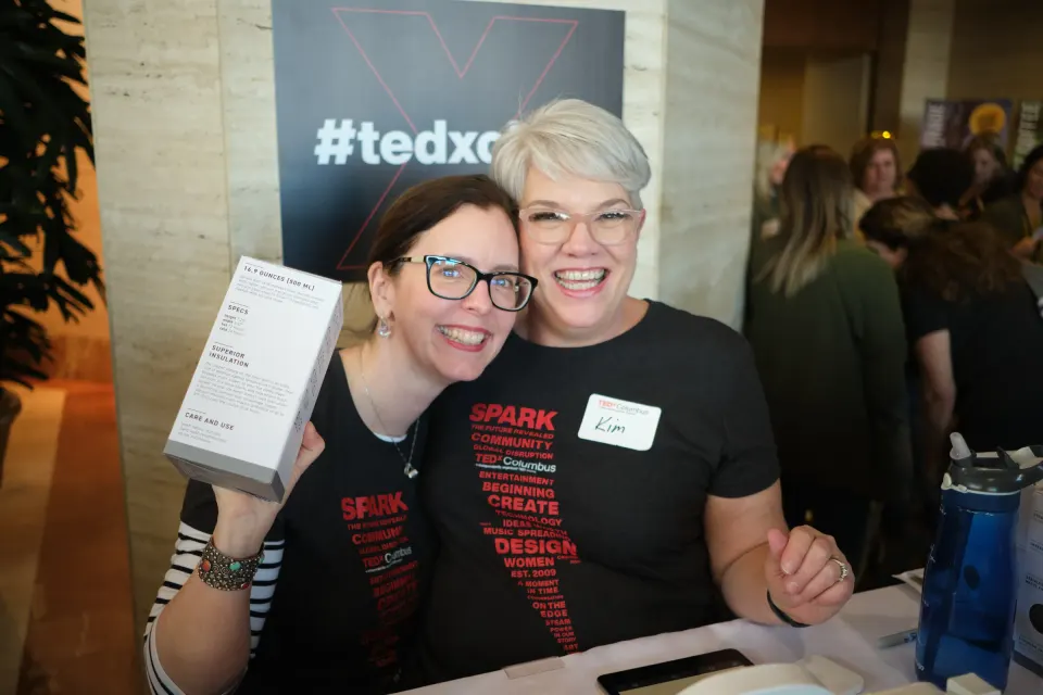 Volunteers in SPARK shirts